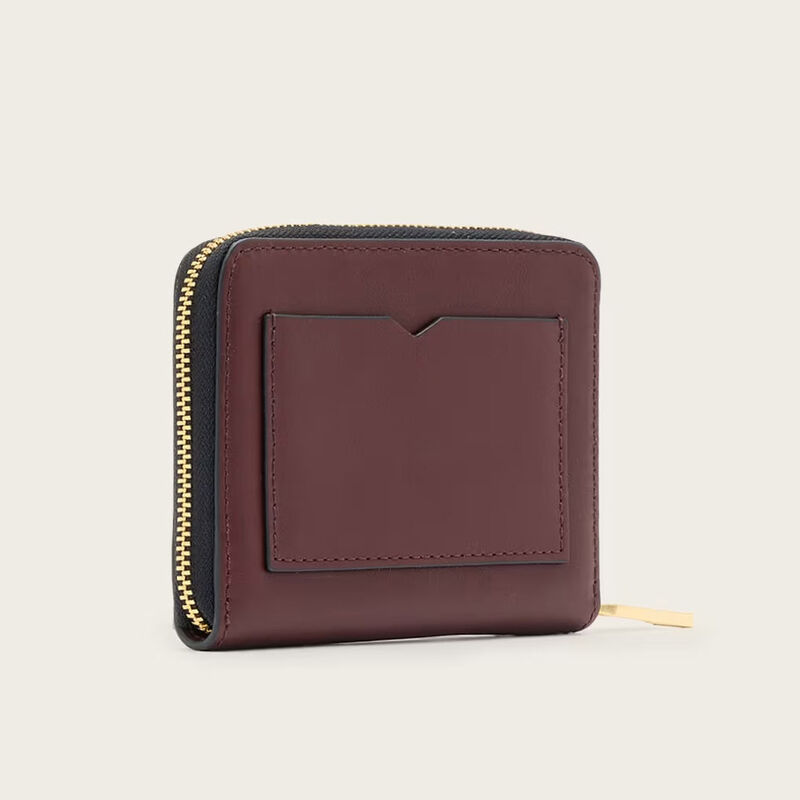 AllSaints Lena Hex Zip Wallet image number 6